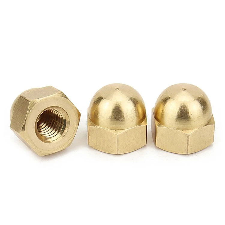 DIN1587 Brass Hex Cap Nut high quality