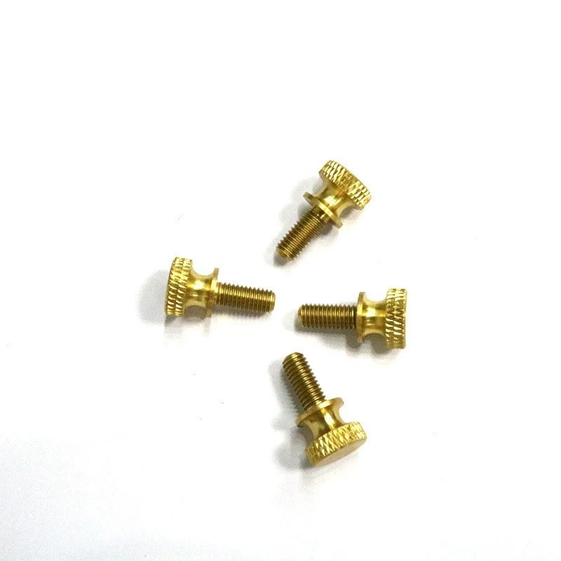 Brass Knurled Screw