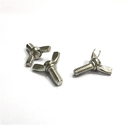 Customization of 304 stainless steel butterfly screws