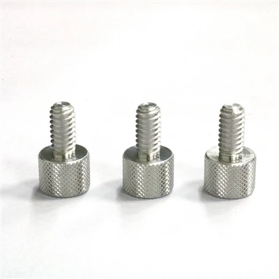 Core features of stainless steel small head knurled thumb screws