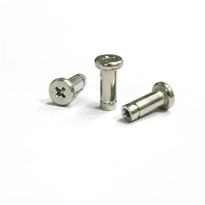 Surface treatment of 304 cross flat pin