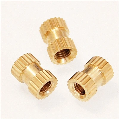 How to install the brass insert