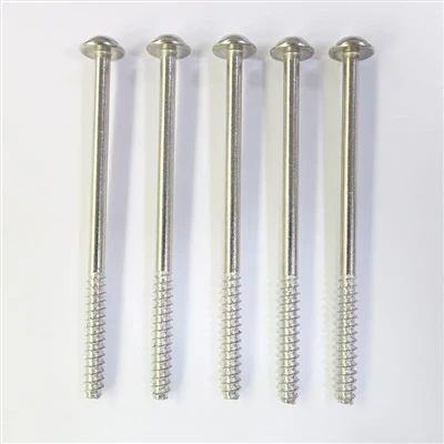 How to use the plum blossom half-thread screw