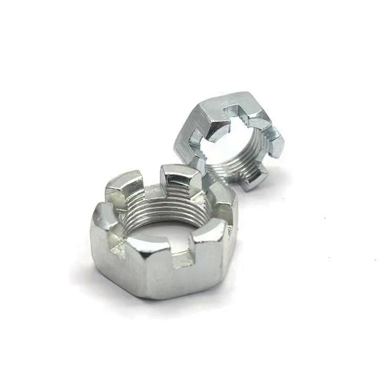 Locknuts for Use with Cotter Pins