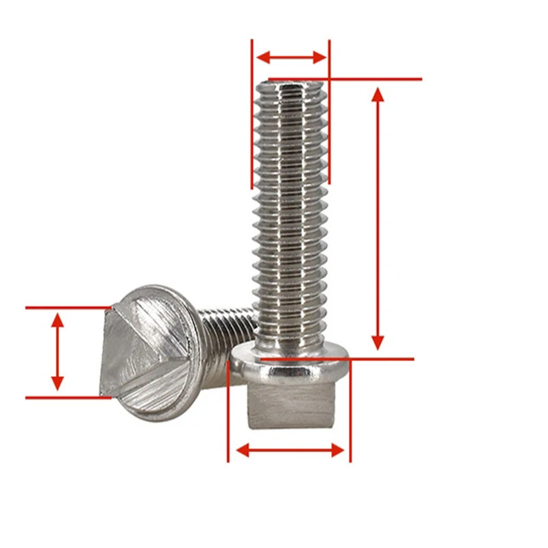 Triangle head security screw 1