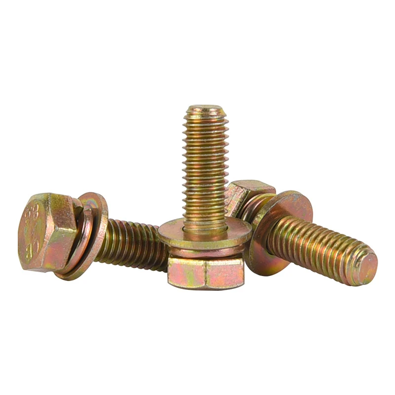 hex head screw with flat split lock washer 6 hex head screw with flat split lock washer 6