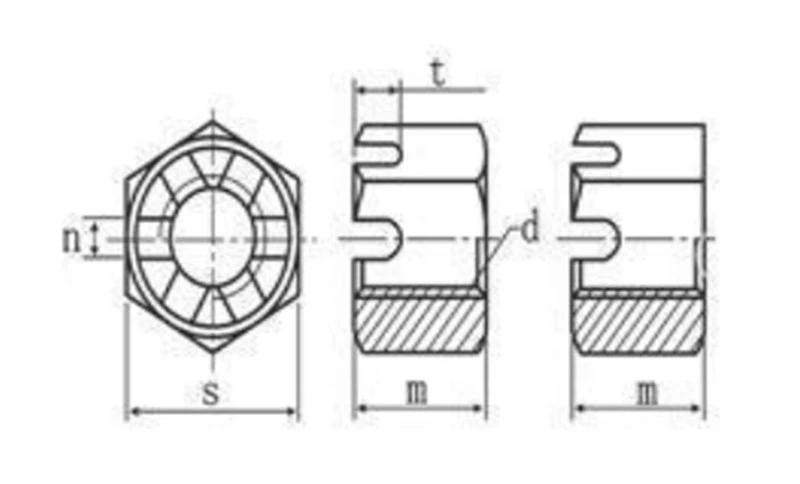 locknuts for use with Cotter Pins 1 locknuts for use with Cotter Pins 1