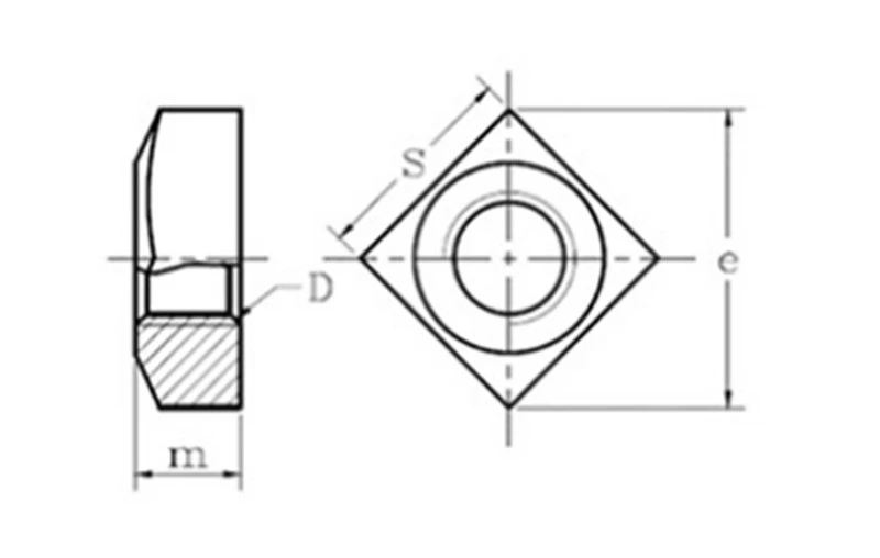 square nut 1 square nut 1
