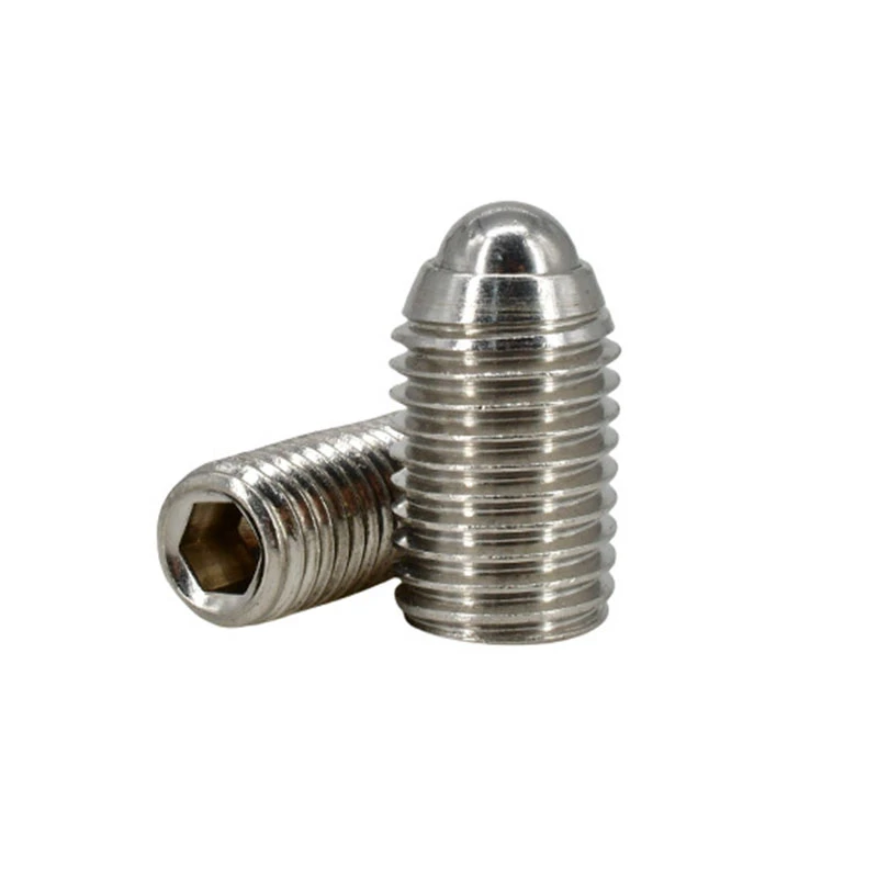 ball nose threaded spring plunger 5 ball nose threaded spring plunger 5