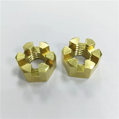 Hex Slotted Nut